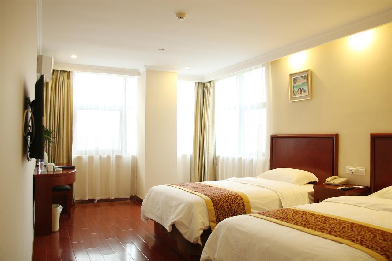Greentree Inn Liaoning Dalian Development Zone Jinma Road Pedestrian Street Express Hotel Exterior foto